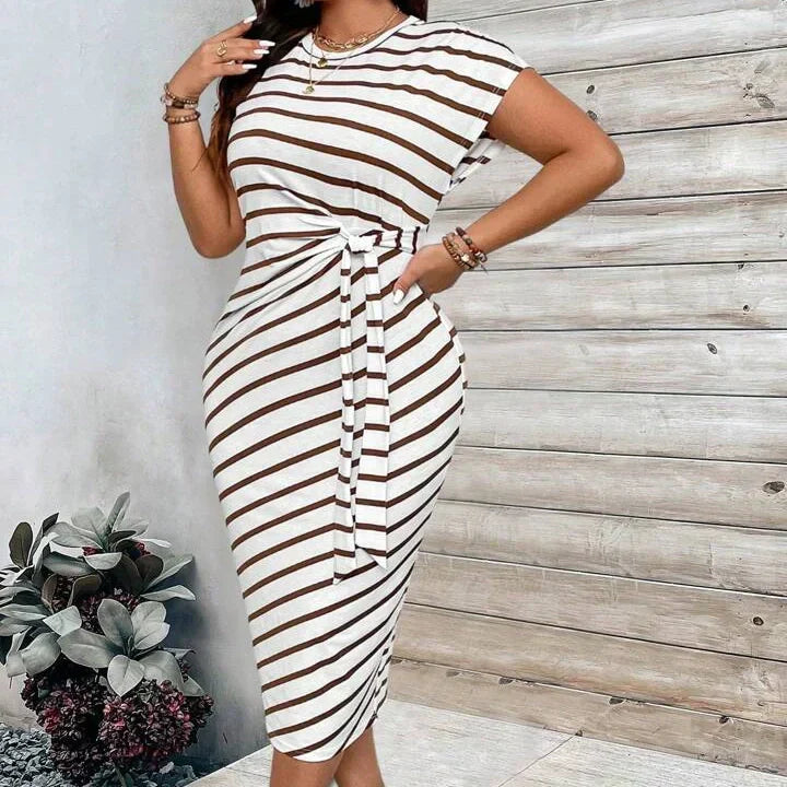 🥰Women's Elegant Tie Waist Dress