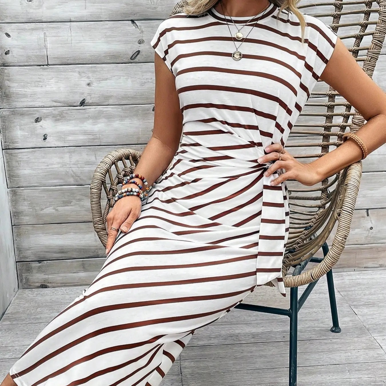 🥰Women's Elegant Tie Waist Dress