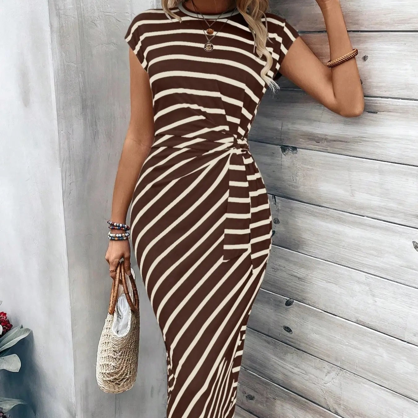 🥰Women's Elegant Tie Waist Dress