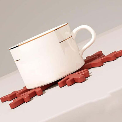 2-in-1 Christmas Tree Silicone Trivet