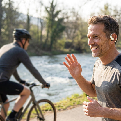 🎧 Open-ear Headphones with 72-hour Battery Life, Secure Fit for Workouts and Commutes ✨
