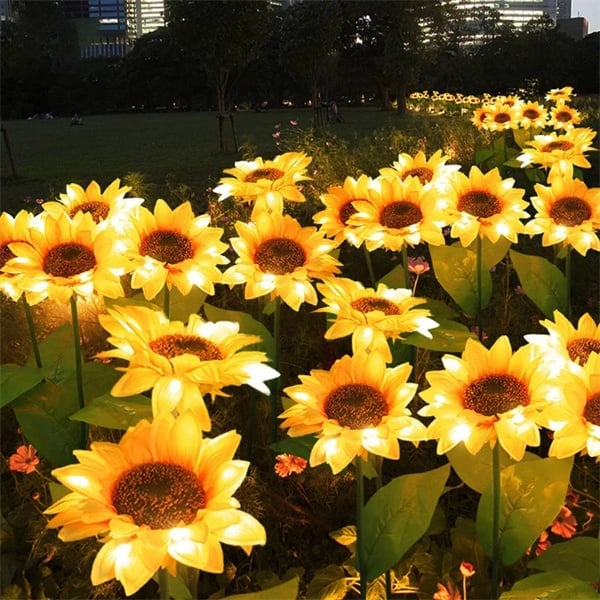 🌻 Realistic & Weatherproof | 2026 Hot Sale Solar Sunflower | IP65 Outdoor Decor ✨