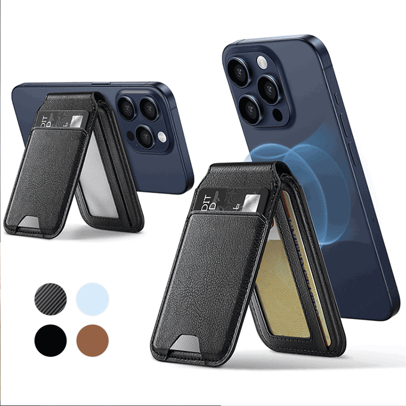 ⏳Time-Limited Special⏰Magnetic Adjustable Phone Stand Wallet Card Holder
