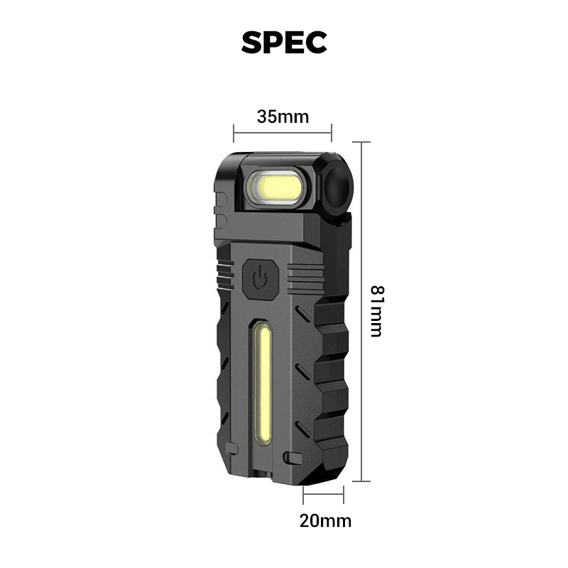 180° Rotating Head LED Work Light