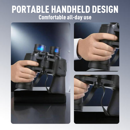 12x50 Waterproof Binoculars for Outdoor Viewing