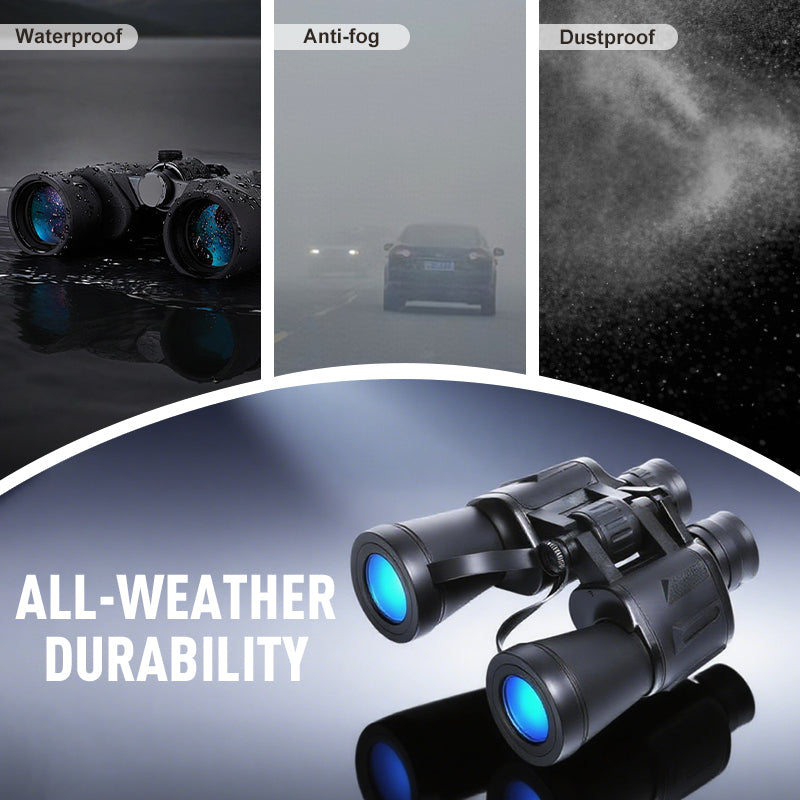 12x50 Waterproof Binoculars for Outdoor Viewing