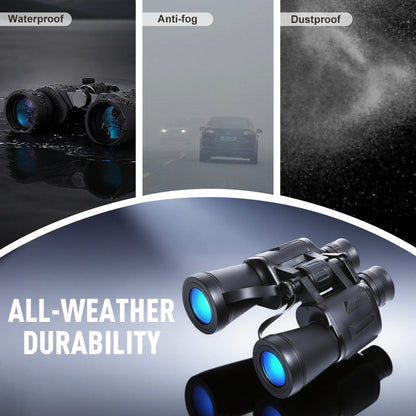 12x50 Waterproof Binoculars for Outdoor Viewing