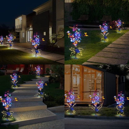 🦋Waterproof Solar Outdoor Butterfly Lights💐