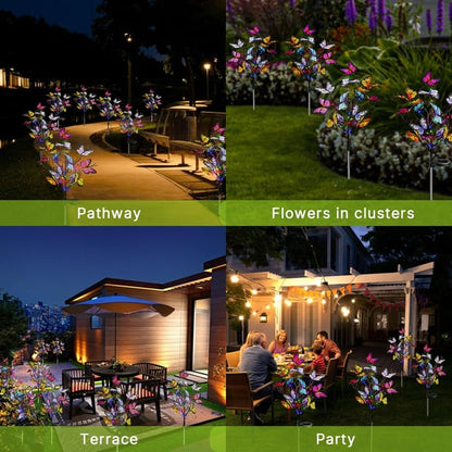 🦋Waterproof Solar Outdoor Butterfly Lights💐