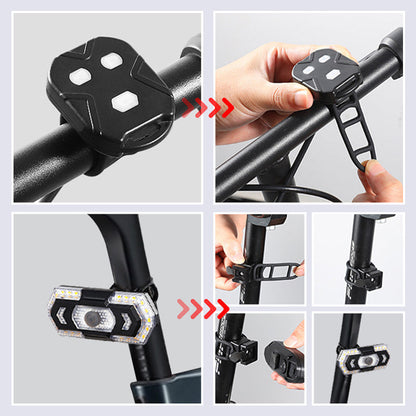 🔥Wireless Control Bike Turning Signal Tail Light