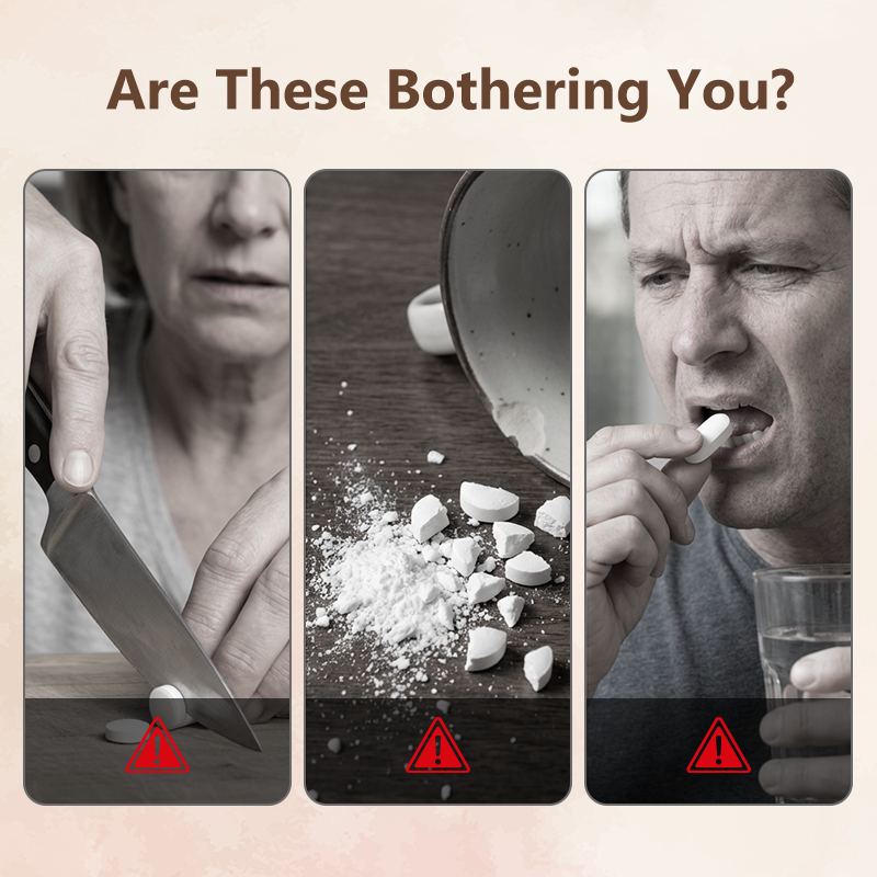 2-in-1 Safety Pill Cutter and Storage Case