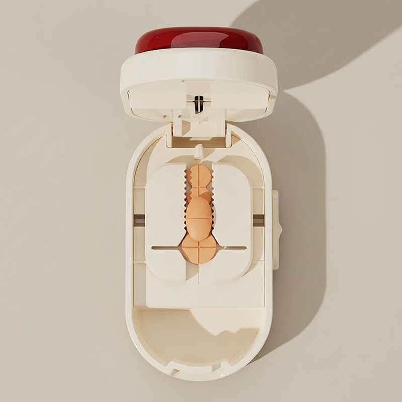 2-in-1 Safety Pill Cutter and Storage Case