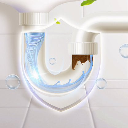 ❤️Powerful Cleaning Effervescent Tablets for Pipe, Fast Dissolve Hair Grease Clogs, Deodorizing Antibacterial Pipe Cleaner for Sink Toilet Floor Drain