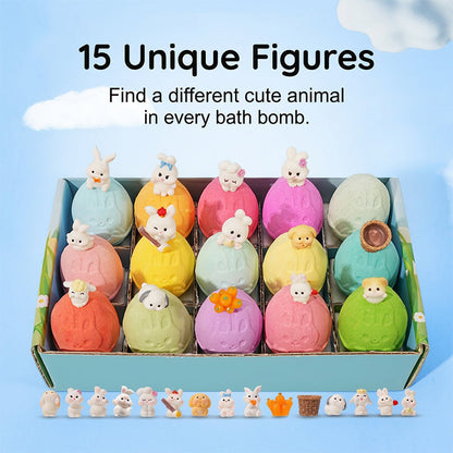 Rabbit Surprise Toy Bath Bomb for Kids