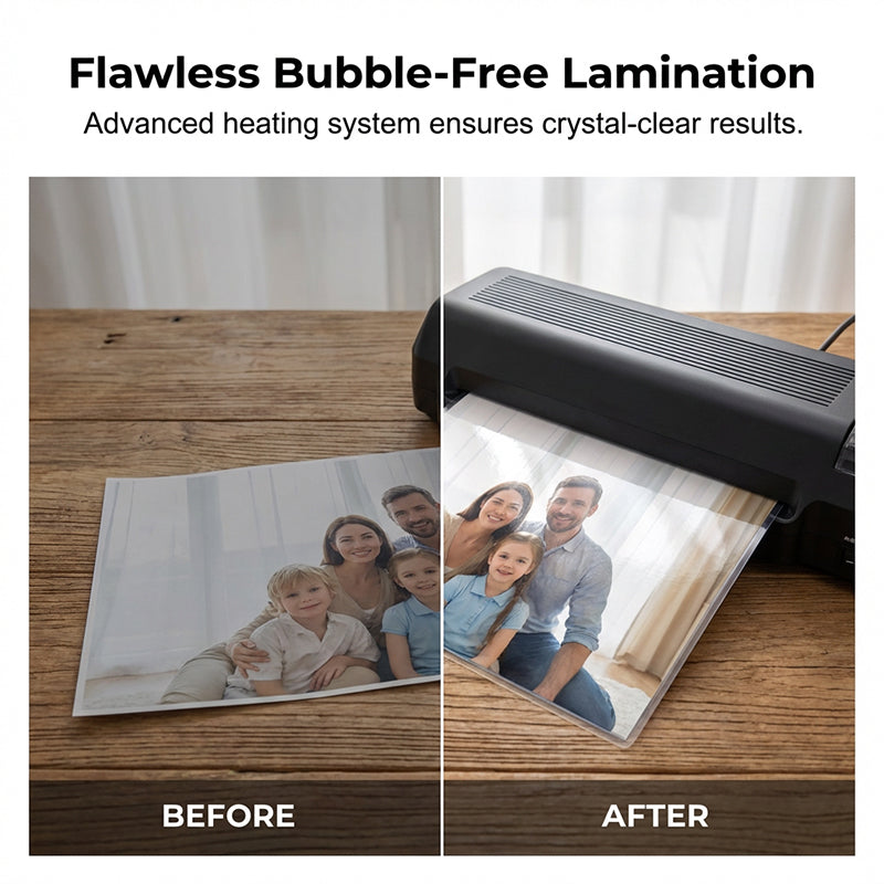 🔥A4 Thermal Laminating Machine with Paper Trimmer and Corner Rounder