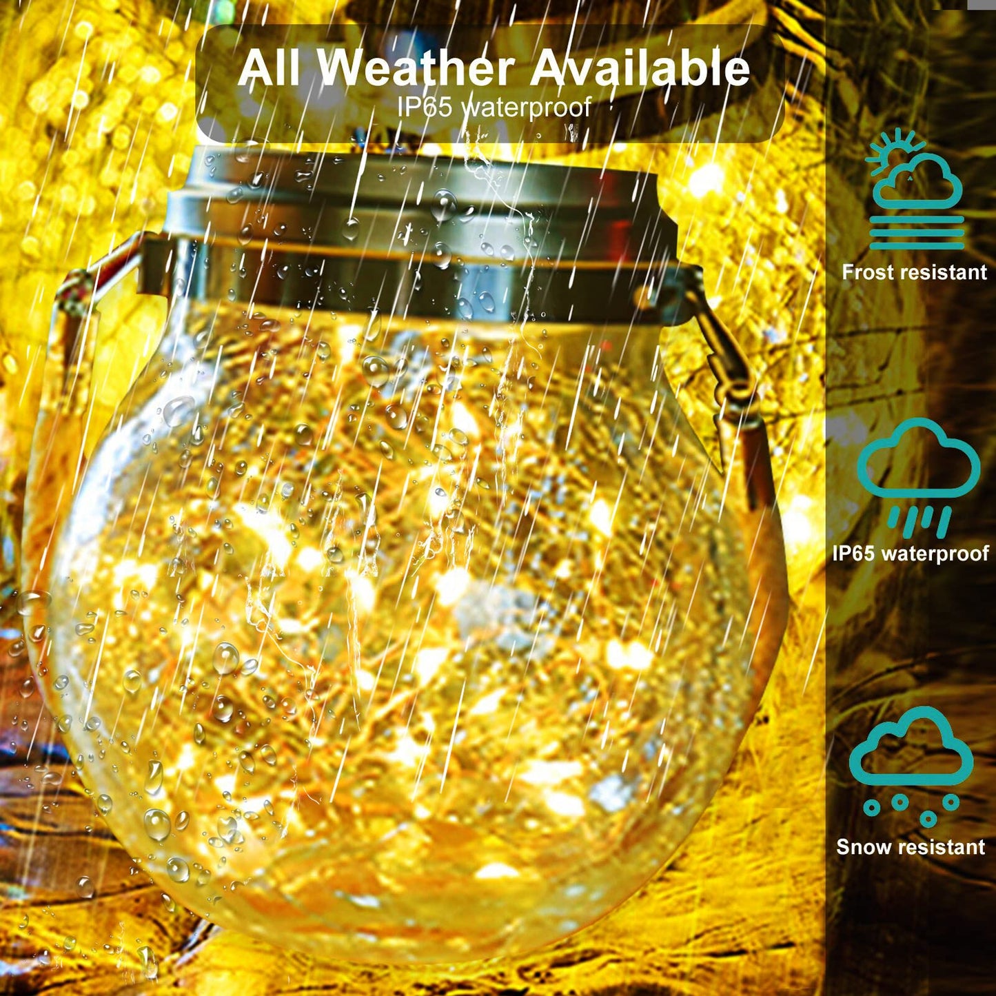 Solar Jar Lamp🎄