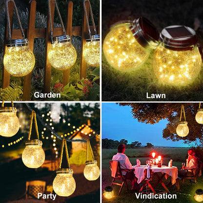 Solar Jar Lamp🎄