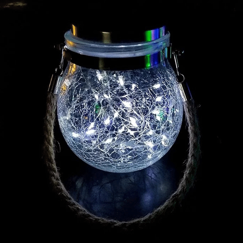 Solar Jar Lamp🎄