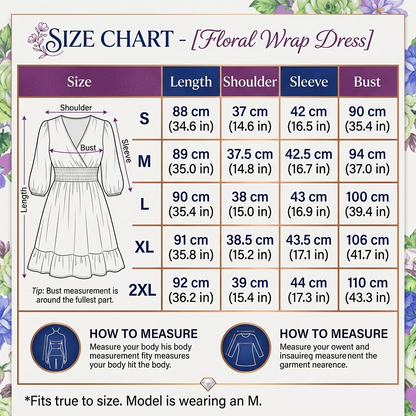 Floral V-Neck A-Line Dress – Smocked Waist, Ruffled Hem, Summer Ready 🌸