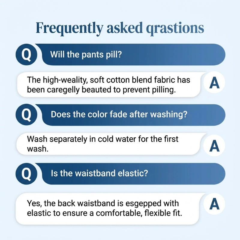 ⏳Time-Limited Special⏰Comfy Blue Striped Side Pocket Pants