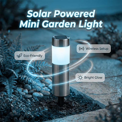 Solar-Powered LED Garden Pathway Light