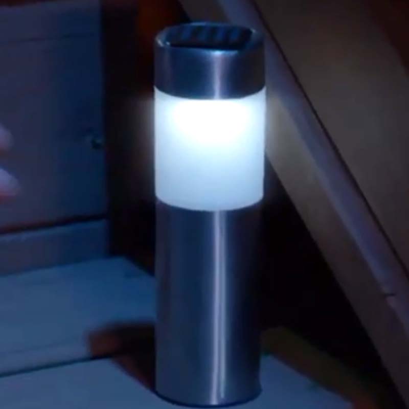 Solar-Powered LED Garden Pathway Light
