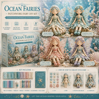 🔥🧵Fairy Patchwork DIY Collection