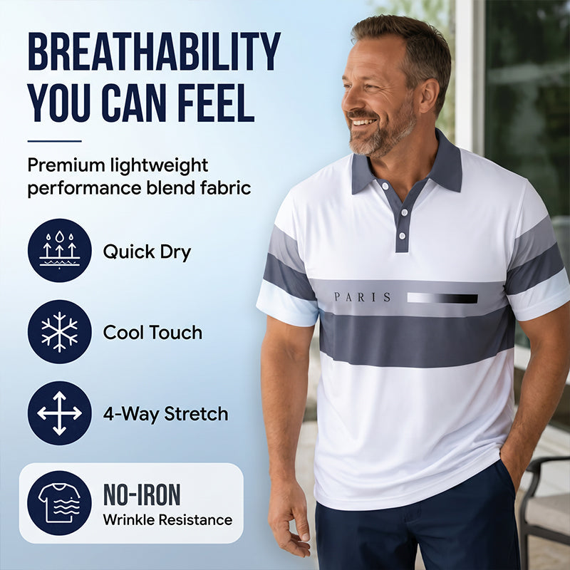 Men's Two-Piece Shirt and Shorts Set