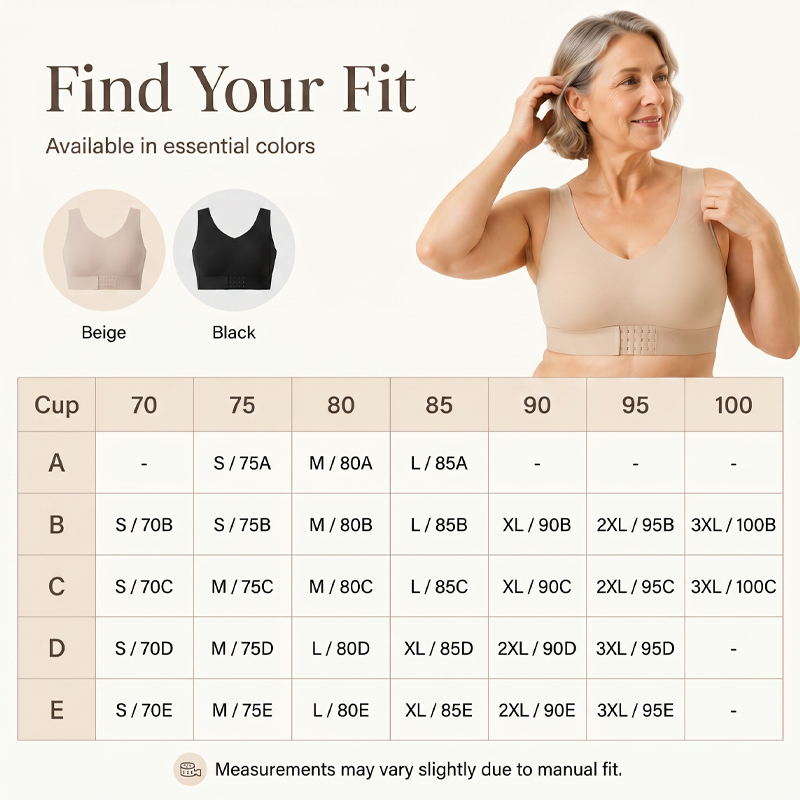 Women’s Beige Wireless Bra, Soft Breathable Non-removable Moulded Cups, Yoga Fitness Sportswear for Gym & Daily Training