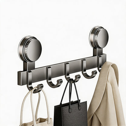 🚪📌 Suction Cup Over Door Hook Rack – Tool-Free Install, Strong Hold, No Drilling & Clutter-Free Entryway ✨