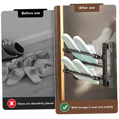 👟Foldable Door Shoe Rack