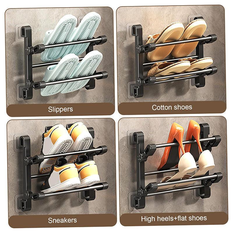 👟Foldable Door Shoe Rack