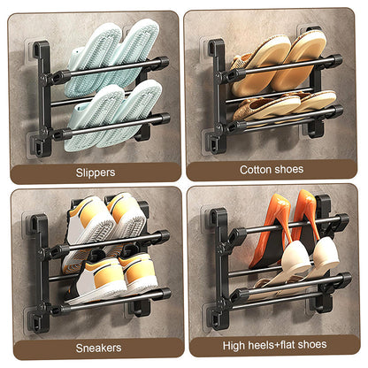 👟Foldable Door Shoe Rack