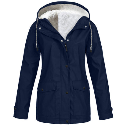 New Arrivals 🧥 Windproof Jacket with Soft Plush Lining – Lightweight Warmth for Outdoor Adventures