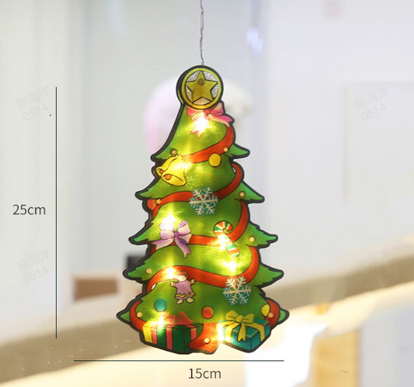 Christmas Window Hanging Lights