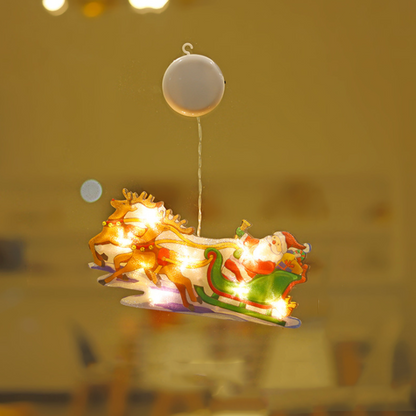 Christmas Window Hanging Lights