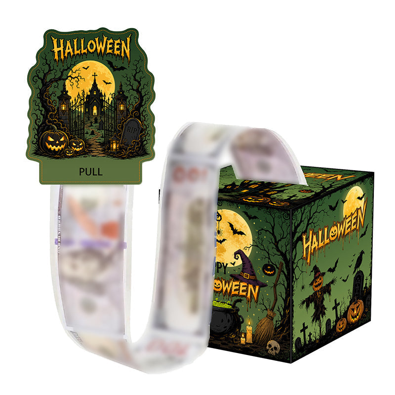 🎃 Halloween Money Pull Box — Endless Cash Ribbon 🎁