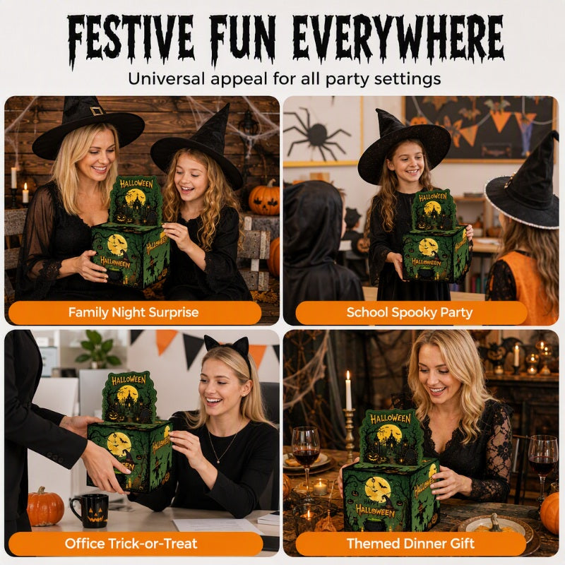 🎃 Halloween Money Pull Box — Endless Cash Ribbon 🎁
