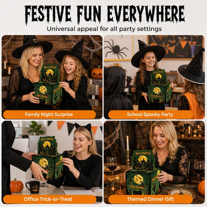 🎃 Halloween Money Pull Box — Endless Cash Ribbon 🎁