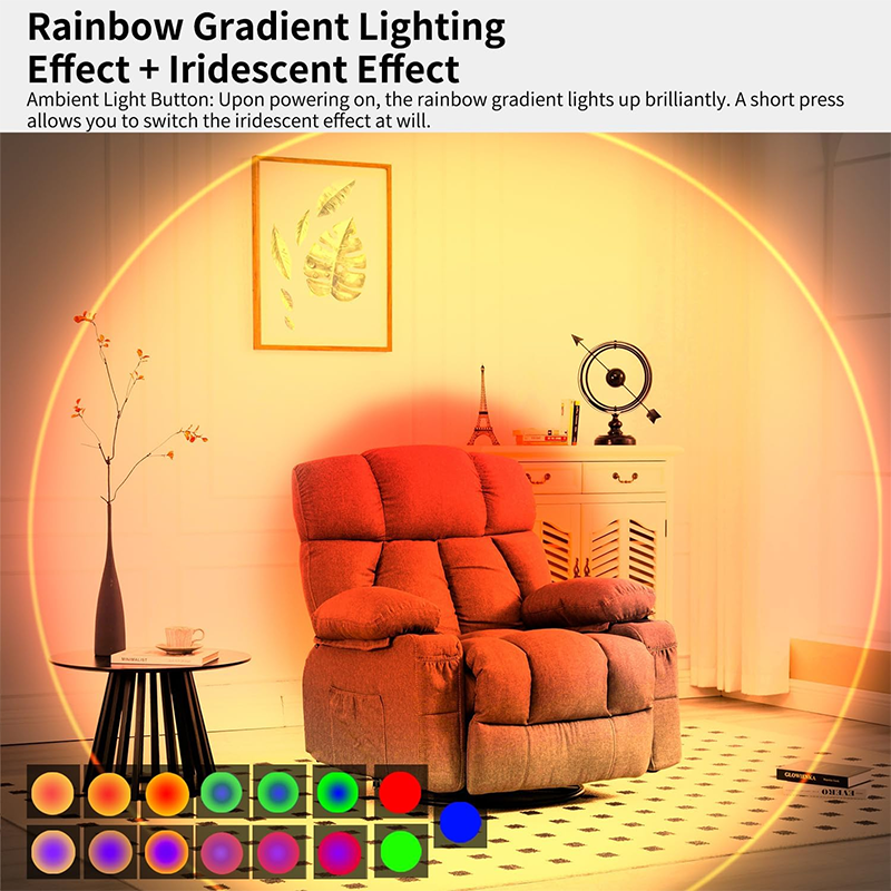 Auto-Sensing Color Changing Night Light