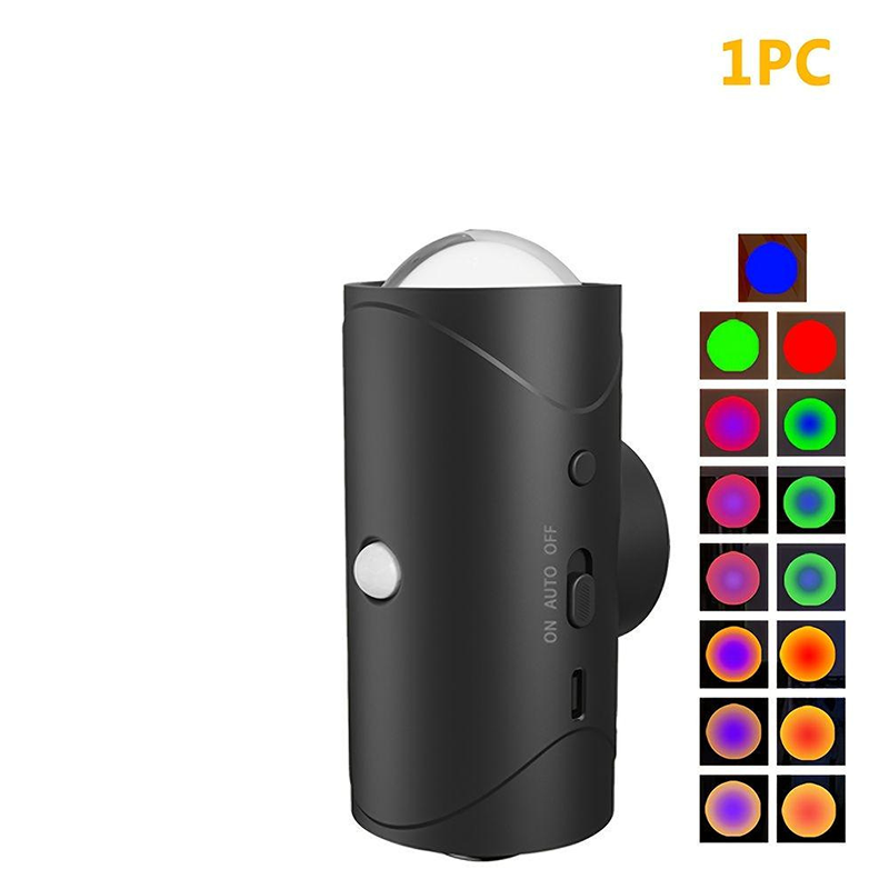 Auto-Sensing Color Changing Night Light