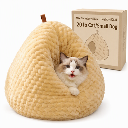 Warm Semi Enclosed Cat Bed Sleeping Bag